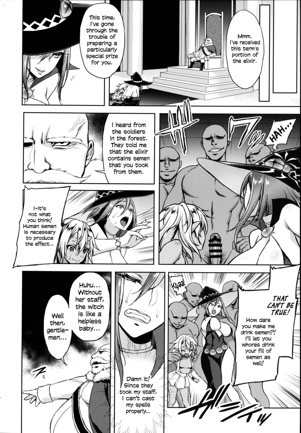 Hentai Manga Comic-Shibori Majo-Milking Witch-Read-13